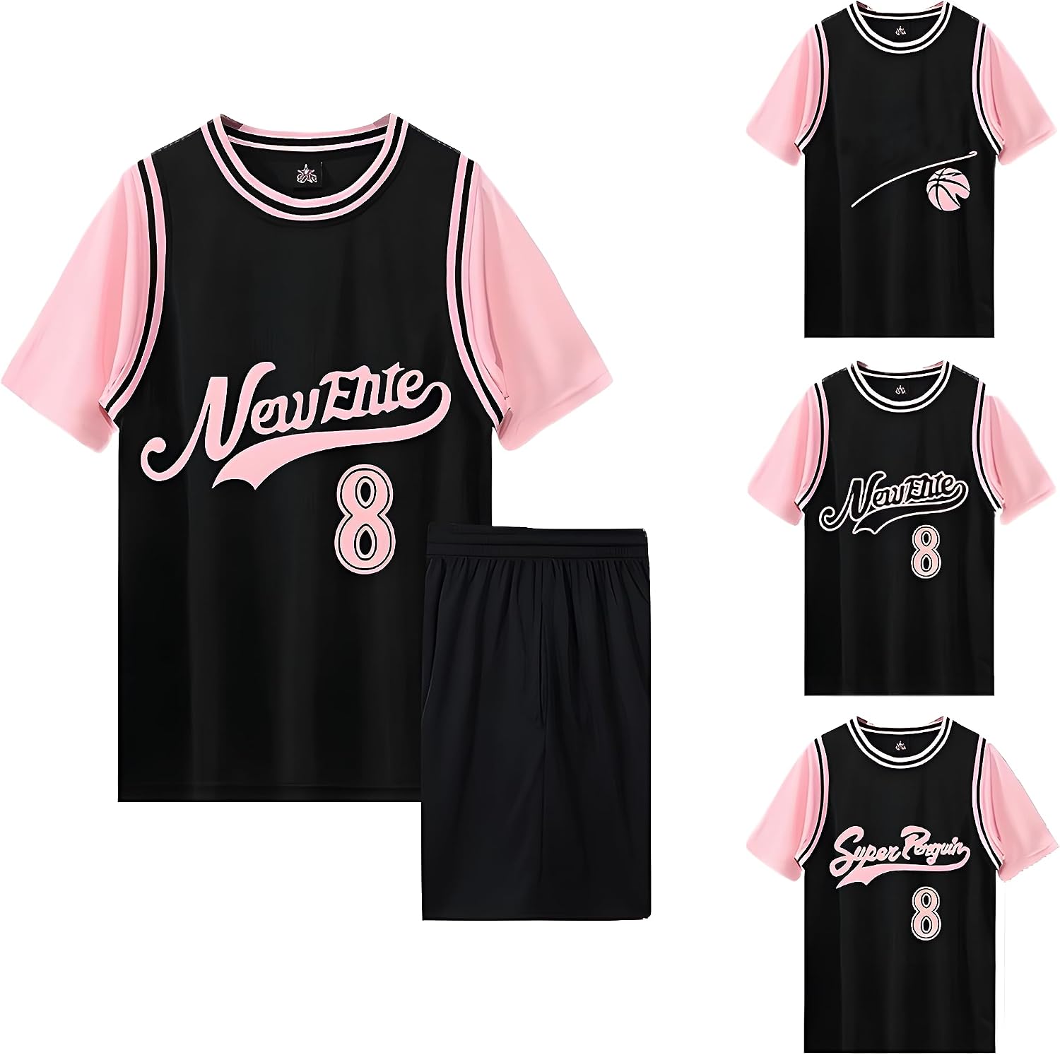 Kids / Women / Men Basketball Custom Quick-Dry Jersey