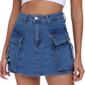 Women / Men Hiking & Outdoor High-Waisted With Pockets Shorts