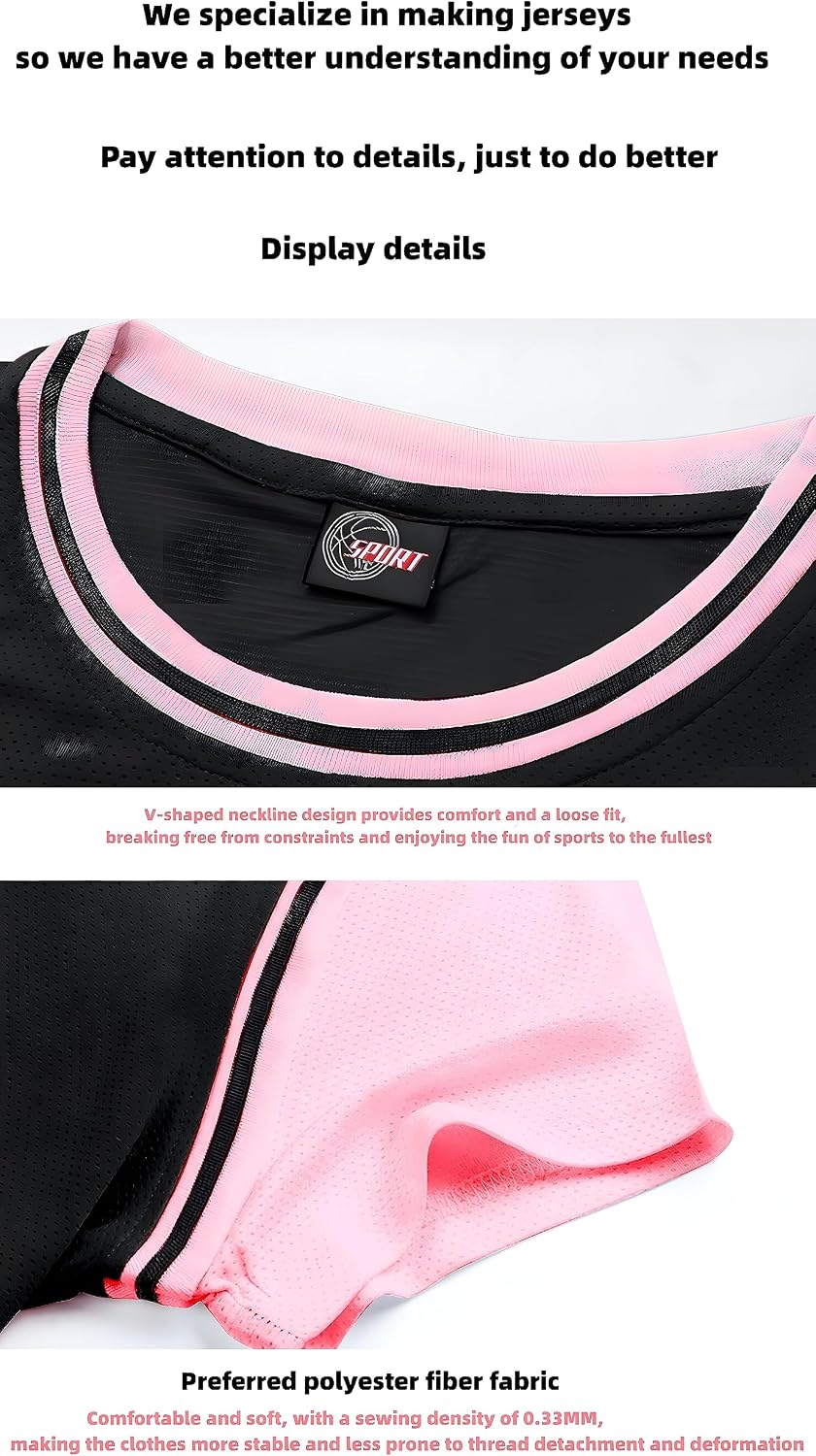 Kids / Women / Men Basketball Custom Quick-Dry Jersey - Image 4