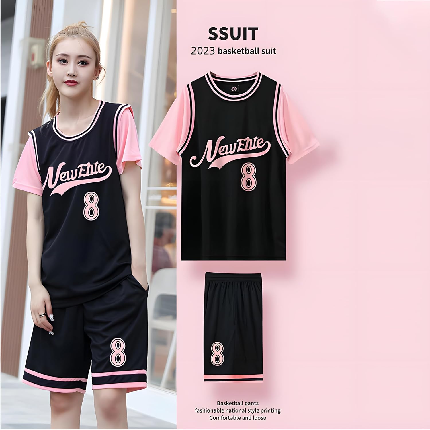 Kids / Women / Men Basketball Custom Quick-Dry Jersey - Image 2