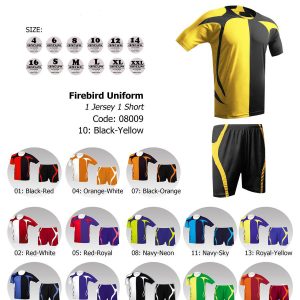 Firebird Uniform Set Football Teamwear Set