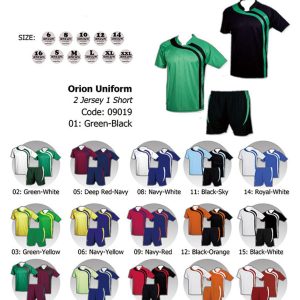 Orion 2 Match Shirts & 1 Short