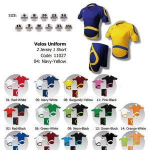 Velos 2 Match Shirts & 1 Short